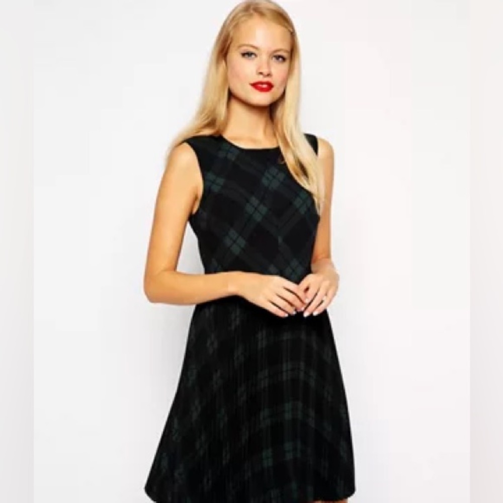 ASOS Tartan Plaid Dress